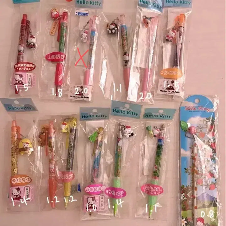 [BUNJANG] Classic Kitty Mechanical Pencil Charm / 고전 키티 샤프 키링