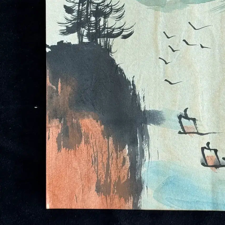 [BUNJANG] Qi Baishi Landscape Painting Album (11) Antique Chinese Art / 제백석 치바이스 육필 산수화 그림 (11) 고화 골동품 고미술품 수집품