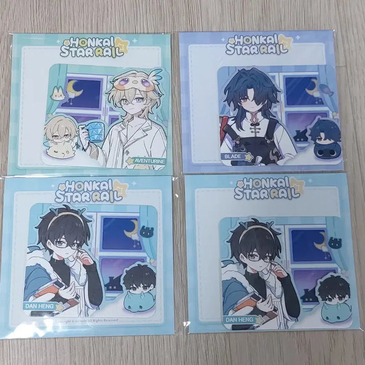 [BUNJANG] Genshin Impact Star Rail Avantage Dan Heng Blade Photocard Set / 붕괴 스타레일 포토카드 붕스 어벤츄린 단항 블레이드