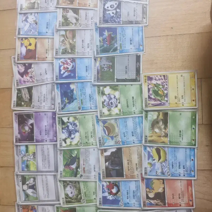 [BUNJANG] 2004 Pokemon Card Bundle Set (32 Types) / 2004년 포켓몬카드 일괄