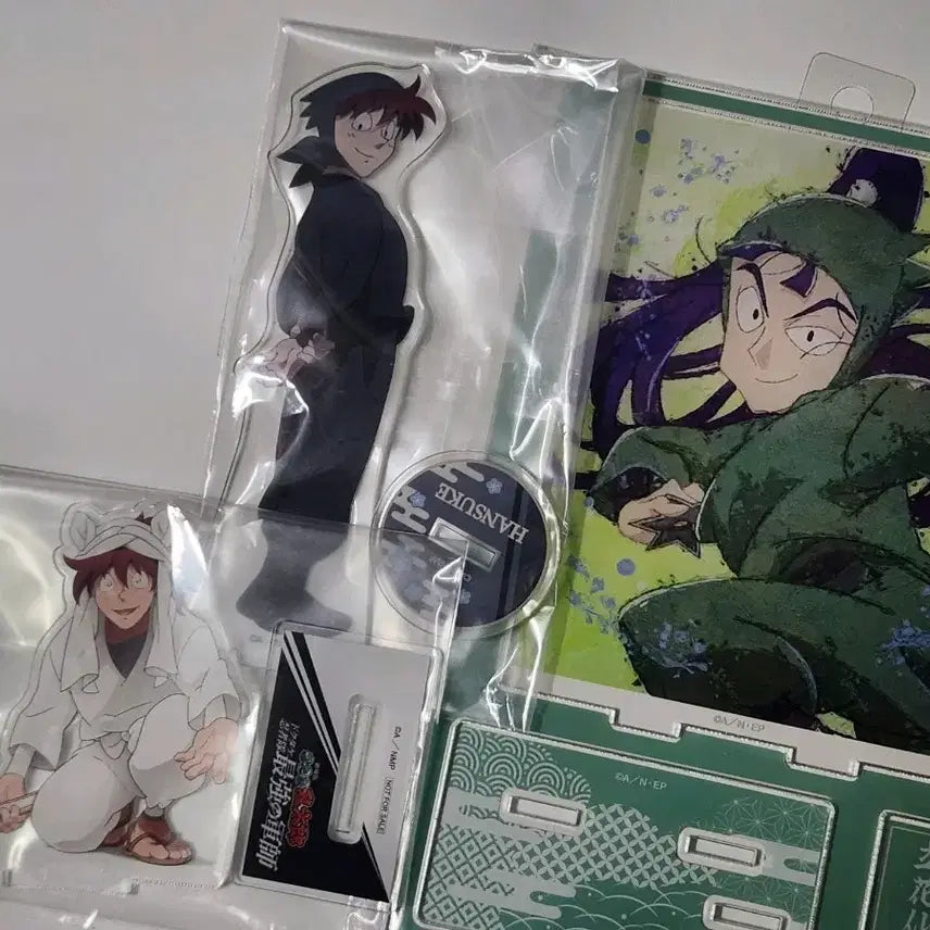 [BUNJANG] Nintama Rantaro Acrylic Stand Set (3 Types) / 닌타마 란타로 아크릴 스탠드 3종 일괄