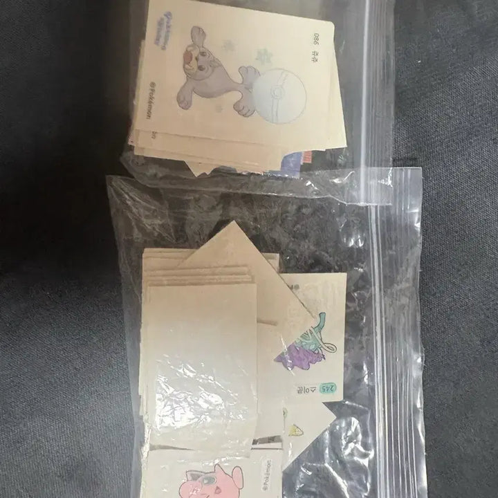 [BUNJANG] Pokemon Stickers Bundle Set / 포켓몬띠부씰 일괄