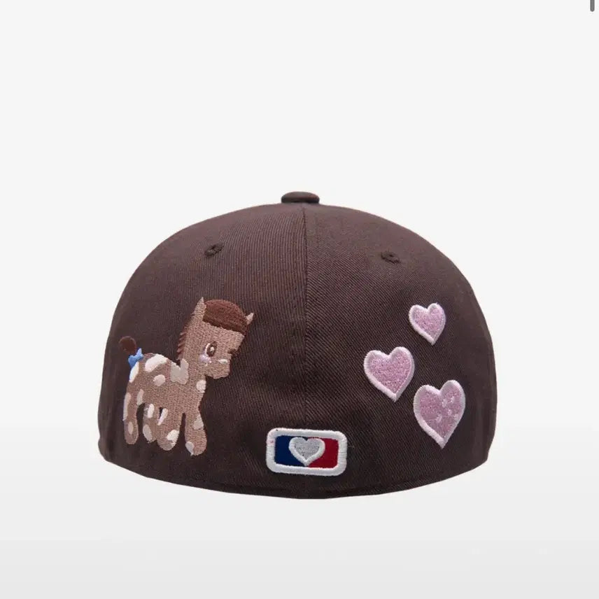 [BUNJANG] The Museum Visitor Brown Pony Ball Cap Hat Park Jihoon / 더뮤지엄비지터 브라운 포니 볼캡 모자 박지훈 손민수