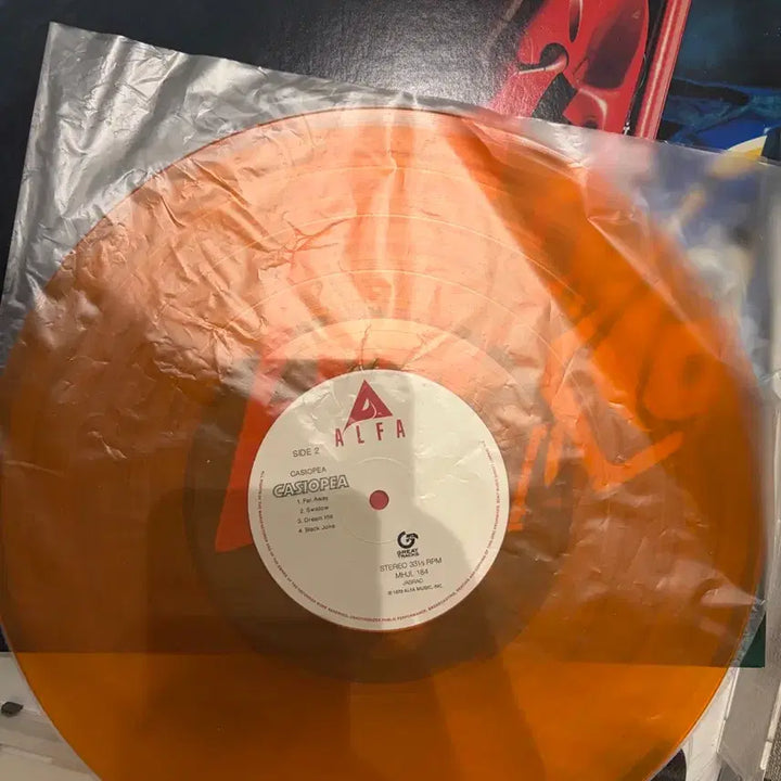 [BUNJANG] Casiopea Casiopea 1st Album Orange LP / (급)카시오페아 casiopea 1집 주황 lp
