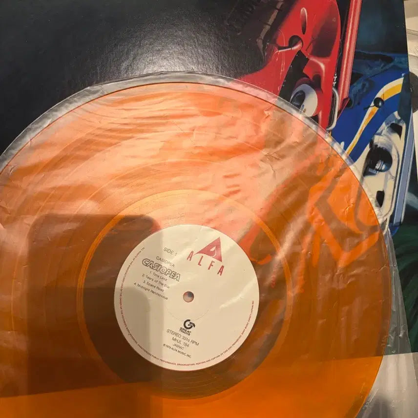 [BUNJANG] Casiopea Casiopea 1st Album Orange LP / (급)카시오페아 casiopea 1집 주황 lp