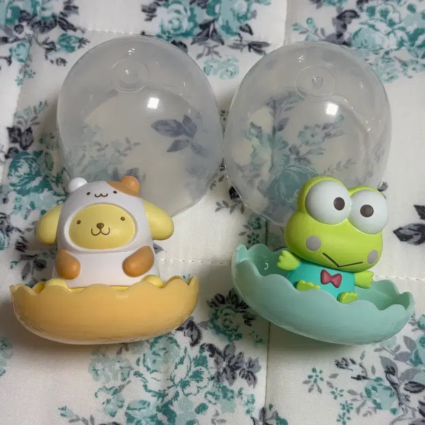 [BUNJANG] Sanrio Keroppi &amp; Pompompurin Figure Set / 산리오 폼푸 케로피 피규어 팝니다