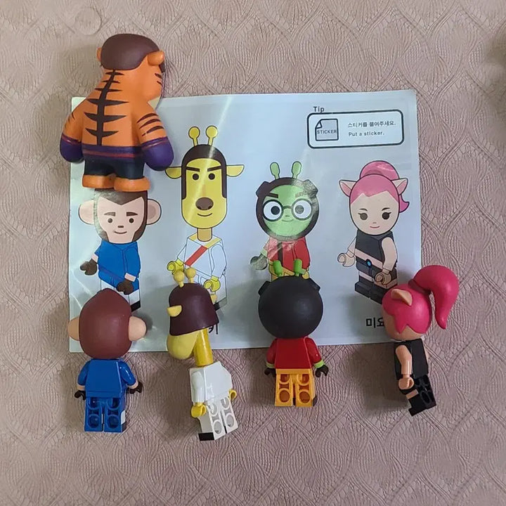 [BUNJANG] Running Man Oxford Figure Lego Set / 런닝맨 옥스포드 피규어 레고 세트