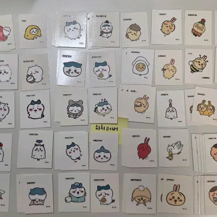 [BUNJANG] Chiikawa Sealing Sticker Bromide Set / 먼작귀 치이카와 띠부씰 브로마이드
