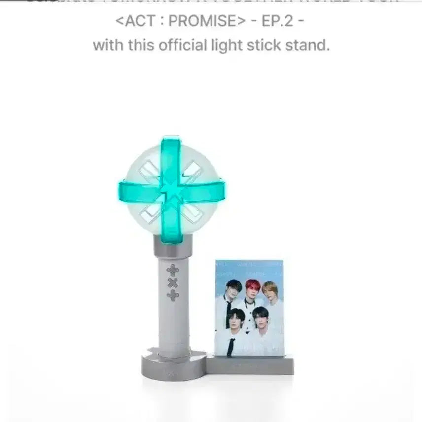 [BUNJANG] TXT Official Lightstick Stand + Photocard Holder / 새상품) 투바투 응원봉 스탠드 +포토카드 판매합니다
