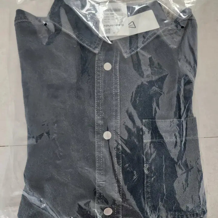 [BUNJANG] 8seconds Brushed Loose Fit Denim Shirt L / 에잇세컨즈 브러쉬드 루즈핏 데님 셔츠L 새제품
