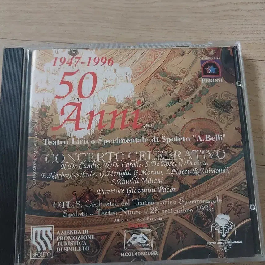 [BUNJANG] Spoleto Opera Company 50th Anniversary Concert CD / 스폴레토 가곡단 오케스트라  50주년 기념 콘서트 CD