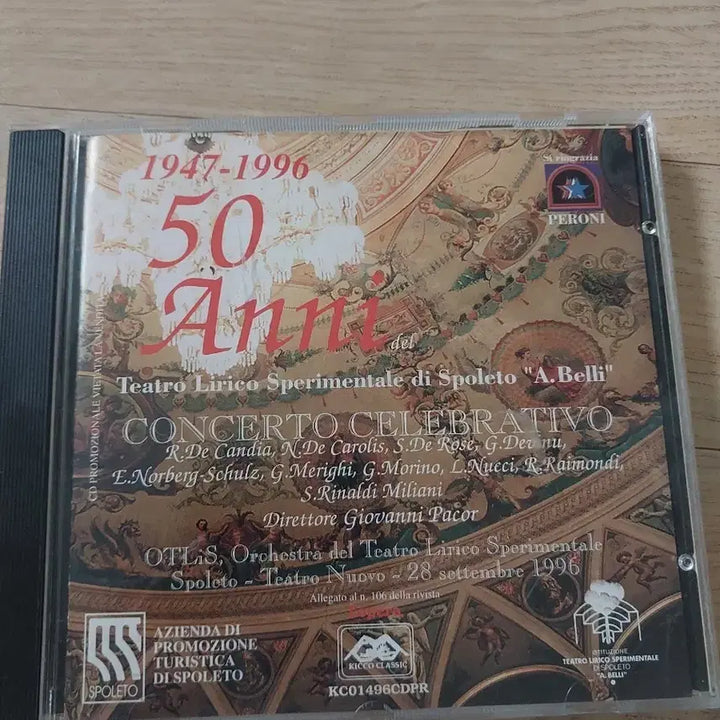 [BUNJANG] Spoleto Opera Company 50th Anniversary Concert CD / 스폴레토 가곡단 오케스트라  50주년 기념 콘서트 CD