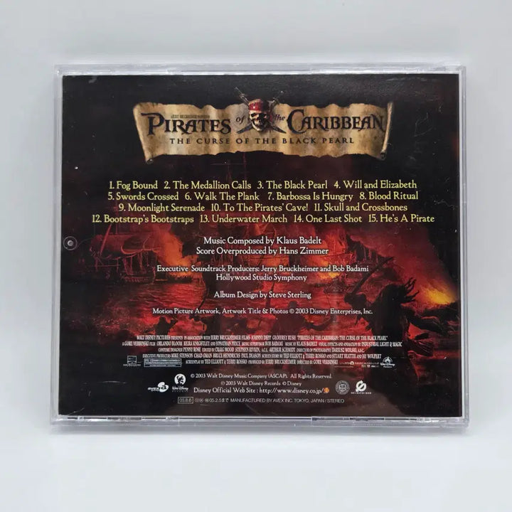 [BUNJANG] Pirates of the Caribbean: The Curse of the Black Pearl Original Soundtrack / OST 캐리비안의 해적 블랙펄의 저주 (A2275)