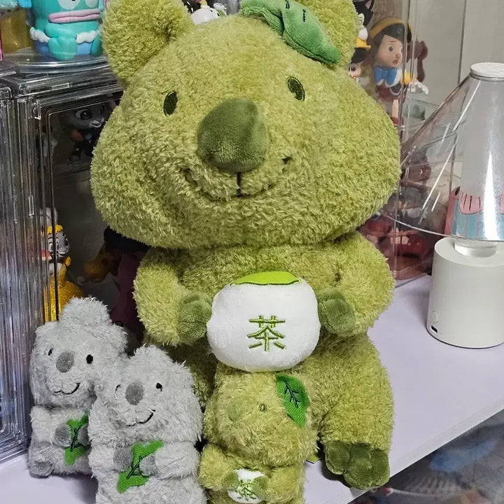 [BUNJANG] Happy Quokka Plush Set (4 Types) / 4종 일괄) 행복한 쿼카 녹차쿼카 인형 하르방 쿼카 키링 인형 세트