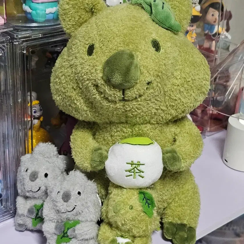 [BUNJANG] Happy Quokka Plush Set (4 Types) / 4종 일괄) 행복한 쿼카 녹차쿼카 인형 하르방 쿼카 키링 인형 세트