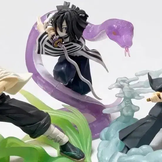 [BUNJANG] Demon Slayer 3-Character Figure Set (Obanai, Sanemi, Muichiro) - Sealed / 미개봉) 귀멸의 칼날 3종 피규어 세트(이구로, 사네미, 무이치로)
