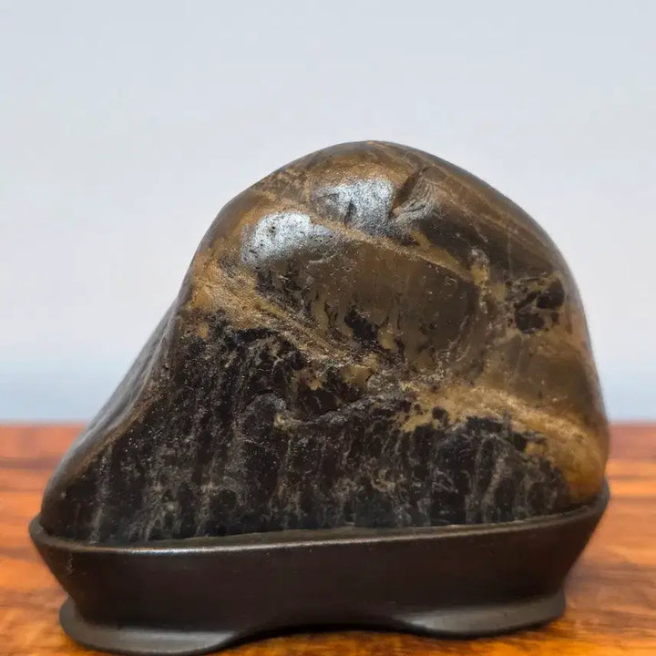 [BUNJANG] Interpreted Scholar Stone with Face Engraving / 26062004 얼굴 문양 있는 해석 수석 팝니다