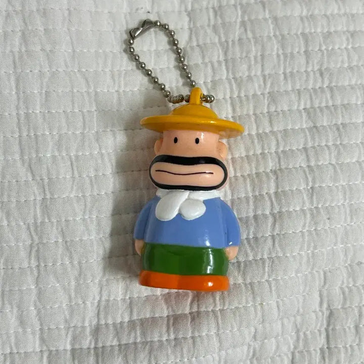 [BUNJANG] Rare Uncle Charlie Finger Puppet Keychain / 레어 칼아저씨 손가락 인형 키링 고전
