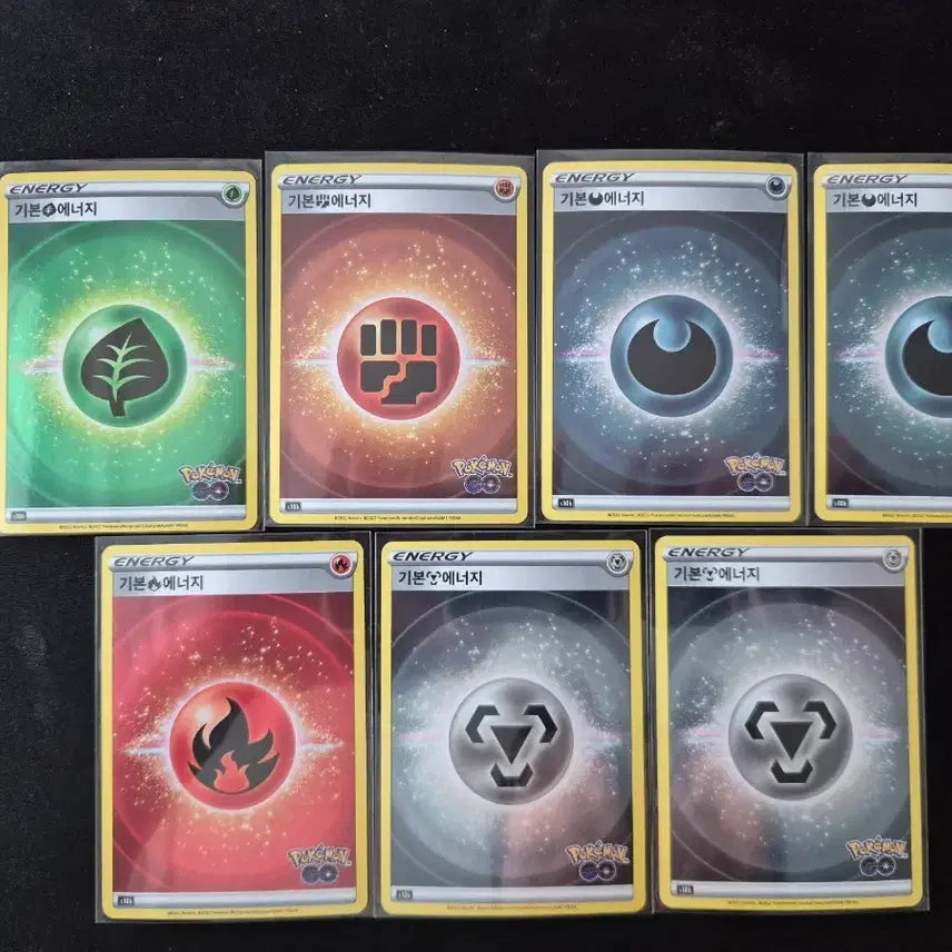[BUNJANG] Pokemon GO Basic Energy Set / 포켓몬고) 포켓몬 카드 기본 에너지 세트