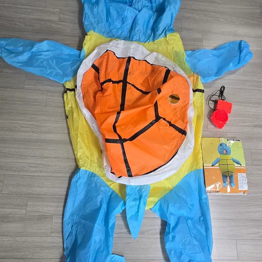 [BUNJANG] Pokemon Squirtle Balloon Cosplay Costume / 포켓몬스터 꼬부기 풍선 코스프레 옷 졸업컨셉
