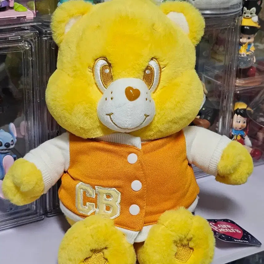 [BUNJANG] Care Bears Yellow Bear Plush / 케어베어 노란색 곰인형