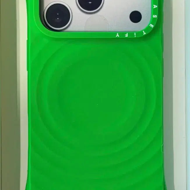 [BUNJANG] Casetify Ripple Case iPhone 17 Pro Pulse Green / 케이스티파이 리플케이스 아이폰 17Pro 펄스 그린 새상품