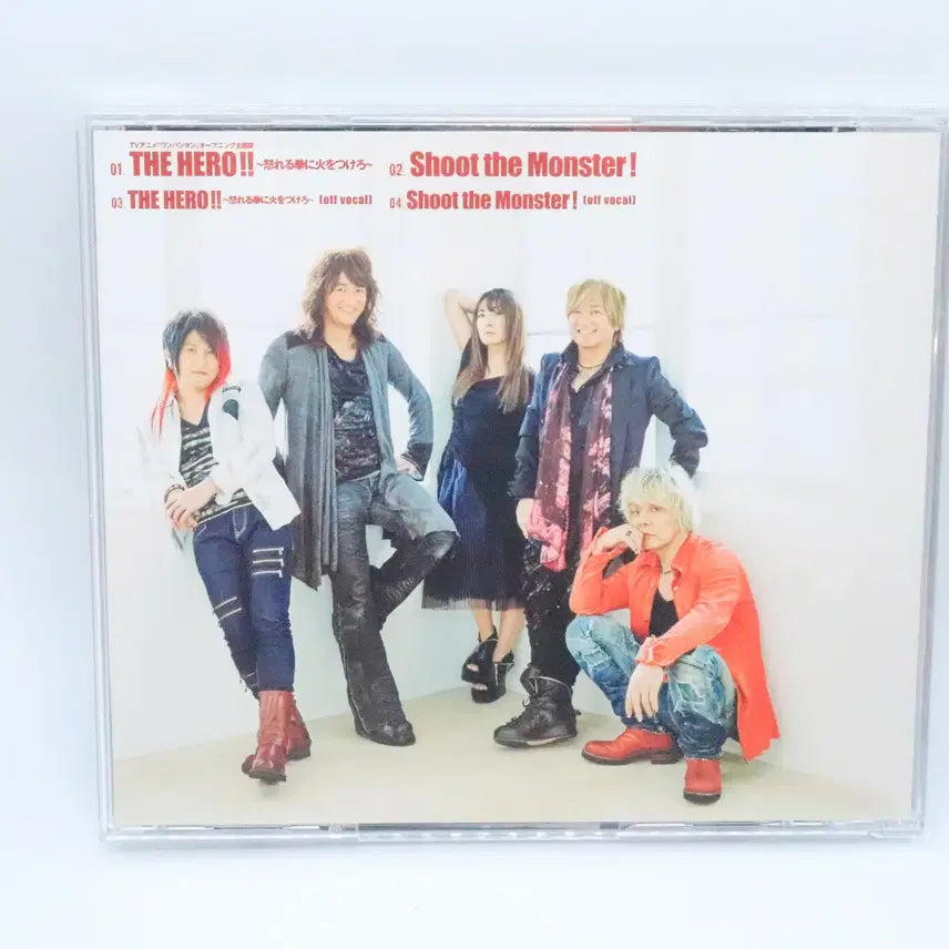 [BUNJANG] One Punch Man OP JAM Project THE HERO Album CD Regular Edition / 원펀맨 OP JAM Project THE HERO 앨범 CD 통상반