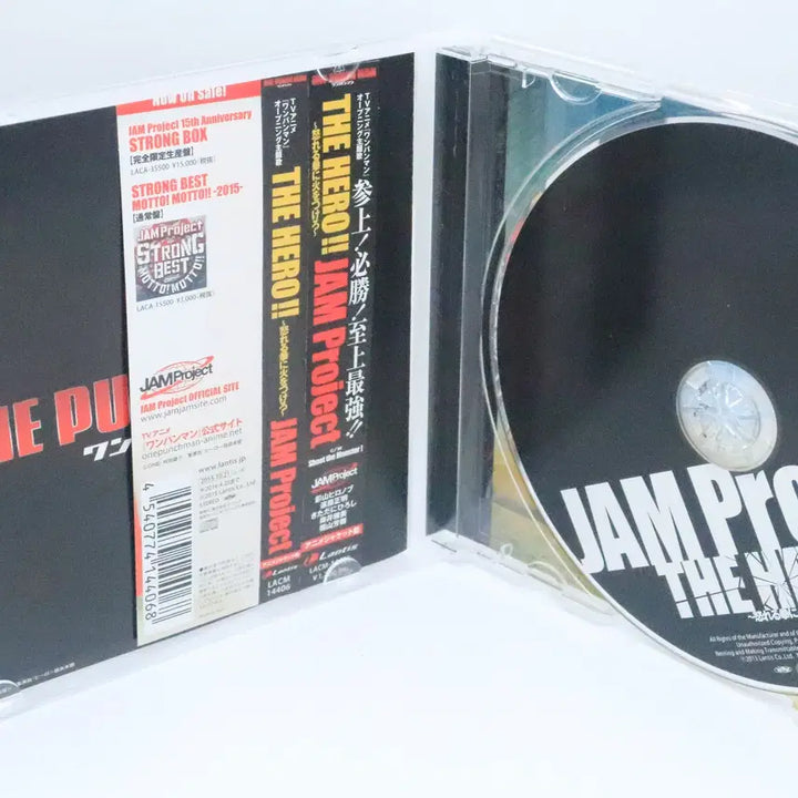 [BUNJANG] One Punch Man OP JAM Project THE HERO Album CD Regular Edition / 원펀맨 OP JAM Project THE HERO 앨범 CD 통상반