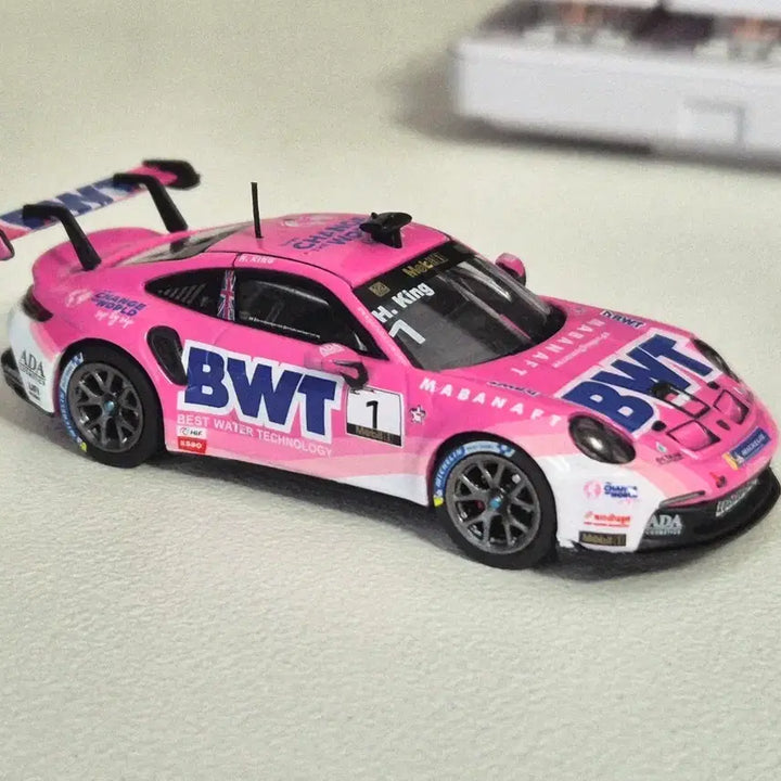 [BUNJANG] Tarmac Works Porsche 911 GT3 Cup (992) BWT 1:64 Scale Model Car / 타막웍스 포르쉐 911 GT3 컵 (992) BWT 1:64