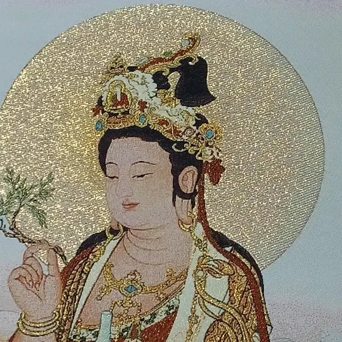[BUNJANG] Guan Yin Bodhisattva Scroll Painting / 관세음보살족자(부처님족자)