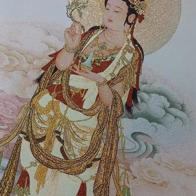 [BUNJANG] Guan Yin Bodhisattva Scroll Painting / 관세음보살족자(부처님족자)