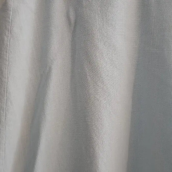 [BUNJANG] Light Blue Linen Long Skirt / 연한 하늘색 린넨 스커트/착용샷0