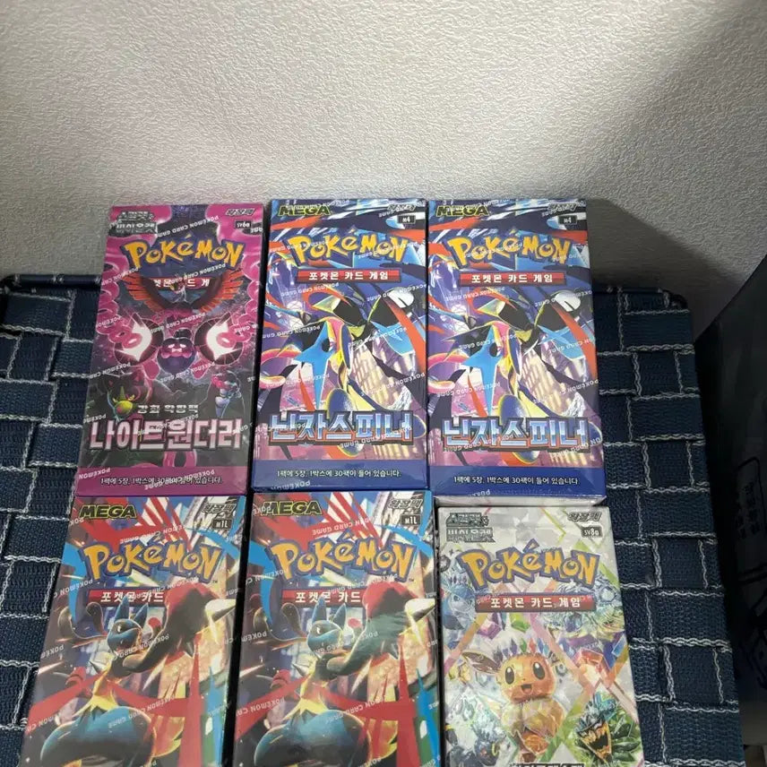 [BUNJANG] Pokemon TCG Booster Boxes and Sleeves / 리오님