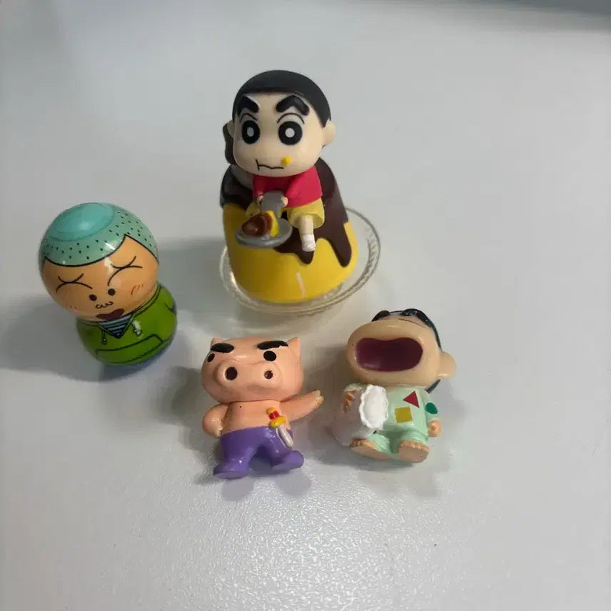[SOLD OUT] 짱구 부리부리 푸딩 가챠 피규어 세트