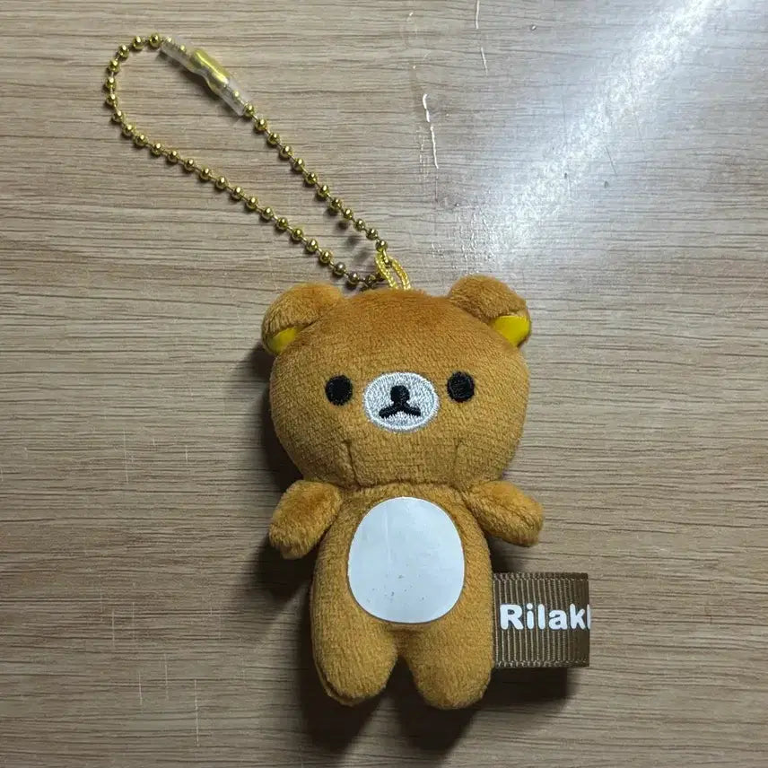 [BUNJANG] San-X Rilakkuma Screen Cleaner Mascot Keyring / 산엑스 리락쿠마 액정클리너 마스코트 키링 양도
