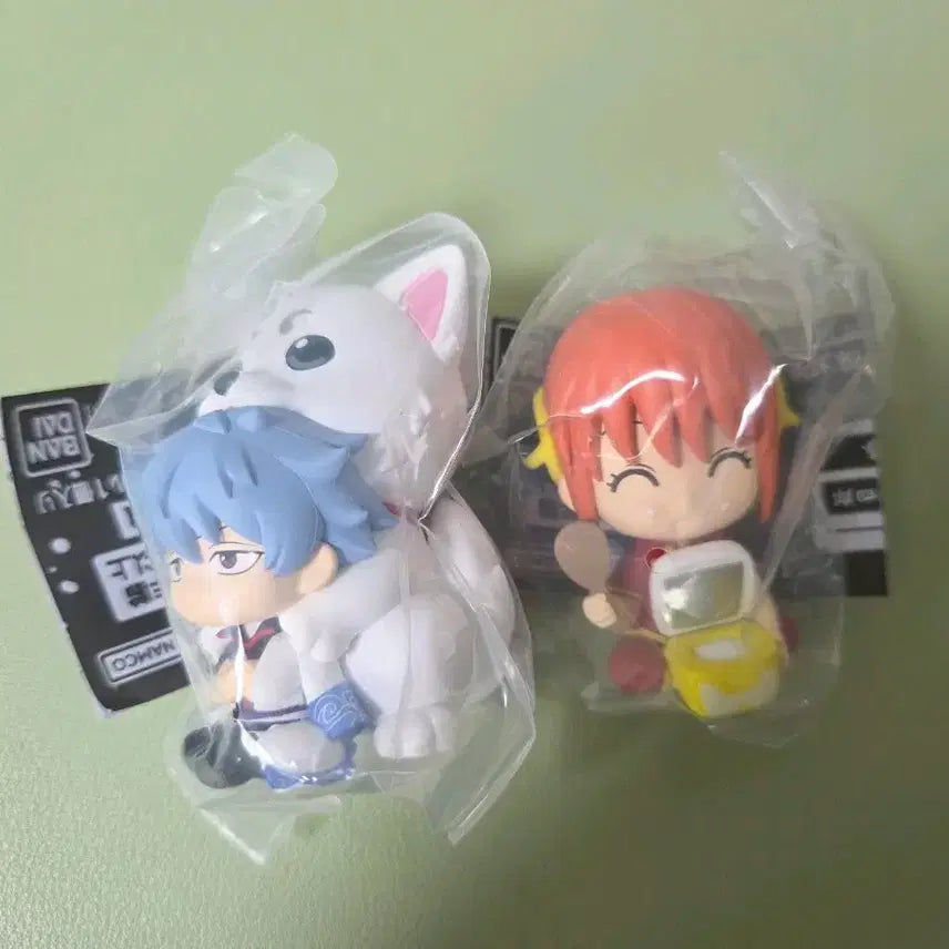 [BUNJANG] Gintama Mogumogu Gintoki &amp; Kagura Figure Bundle Set / 은혼 모구모구 긴토키, 카구라 일괄판매합니다.