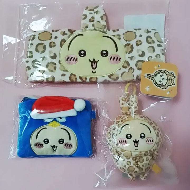 [BUNJANG] Chikawa Usagi Don Quijote Collaboration Pouch, Mascot, and Headband Bundle Set / 돈키호테 치이카와 콜라보 우사기 일괄 / 파우치 마스코트 헤어밴드