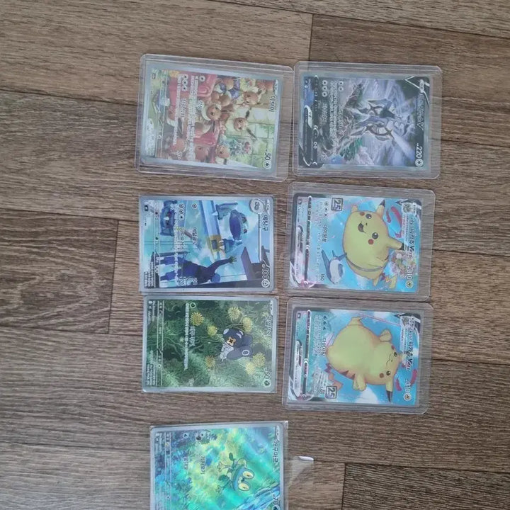 [BUNJANG] Pokemon Card 7 Card Set (Pikachu, Arceus, etc.) / 포켓몬 카드 7장 세트 (피카츄, 아르세우스 등)