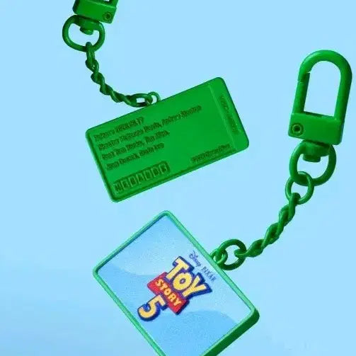 [BUNJANG] Megabox Toy Story Movie Title Keychain / 메가박스 토이스토리 무비타이틀 키링