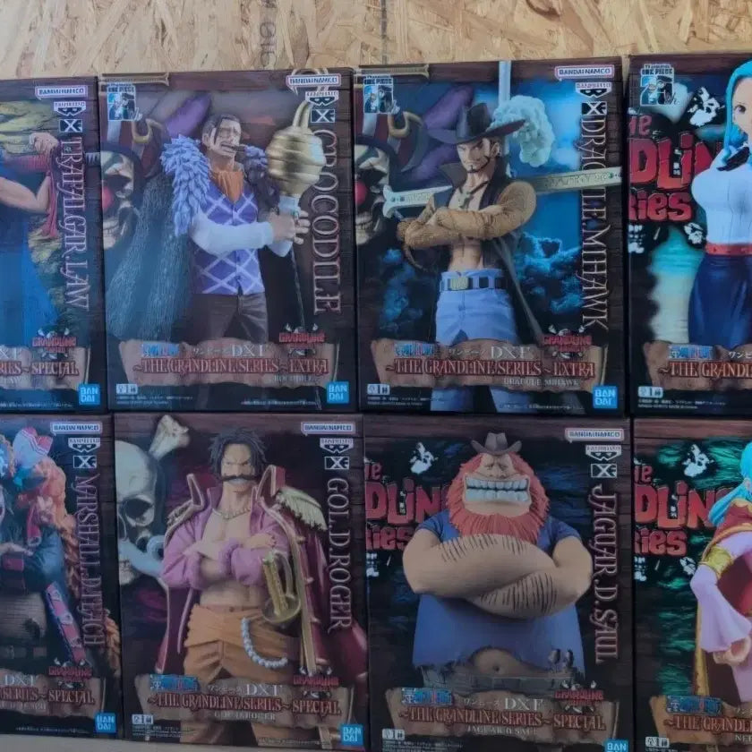[BUNJANG] Banpresto One Piece DXF Figure 8-Figure Set / 반프레스토)원피스 DXF 피규어 8종 세트