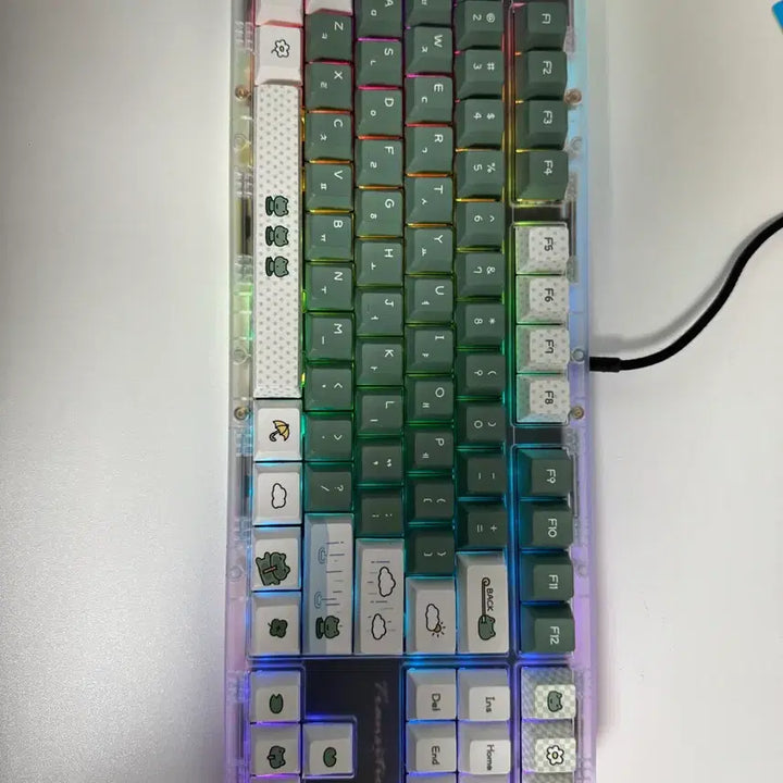 [BUNJANG] SwagKeys Transition Light Mechanical Keyboard / 스웨그키 트랜지션 라이트 기계식 키보드 (영상도 있음)
