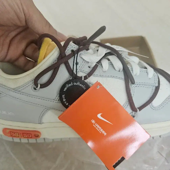 [BUNJANG] Nike x Off-White Dunk Low The 50 Lot 46 / 새상품 나이키 x 오프화이트 덩크 로우 더 50 로트 46 270