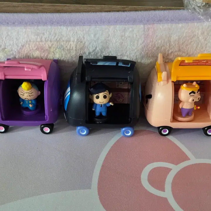 [BUNJANG] Crayon Shin-chan Transformation Play Car Gacha - Buriburi Zaemon, Shinnosuke, Bo &amp; Shin-chan / (3개 일괄) 짱구 변신놀이 자동차 가챠 - 부리부리자에몽, 철수, 훈이
