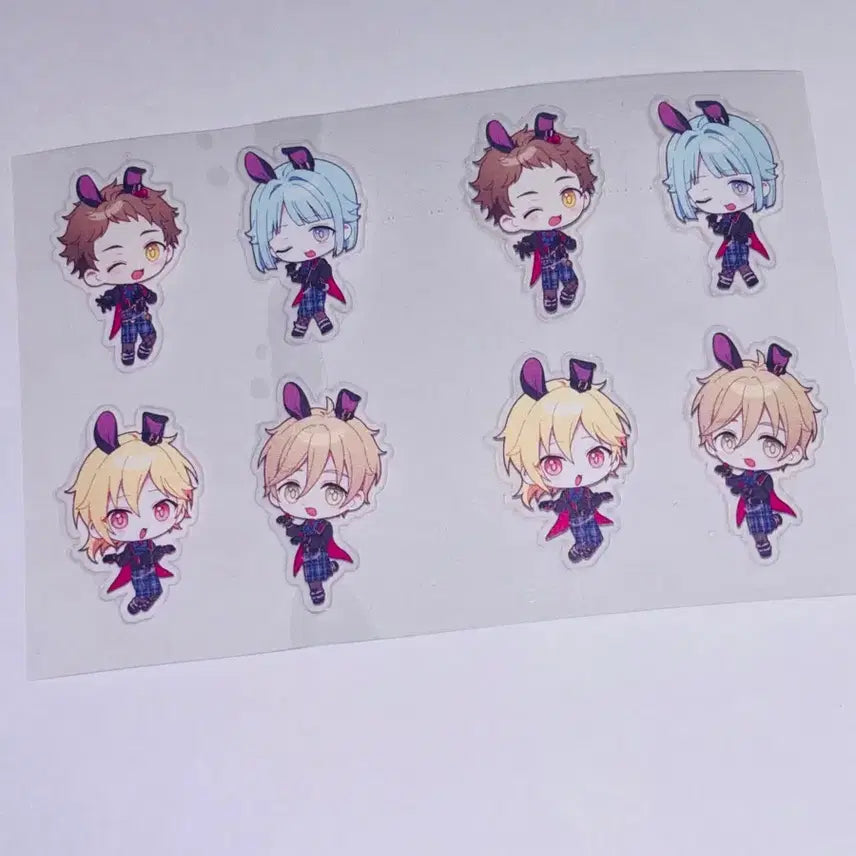 [BUNJANG] Ensemble Stars! Stickers Hajime, Mitsuru, Nazuna, Tomoya / 앙스타 비공굿 스티커 하지메 미츠루 나즈나 토모야