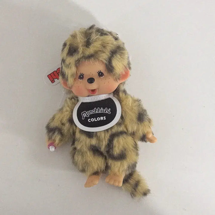 [BUNJANG] Leopard Print Monchhichi Keychain / (무료배송) 호피몬치치 키링