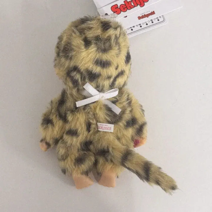 [BUNJANG] Leopard Print Monchhichi Keychain / (무료배송) 호피몬치치 키링