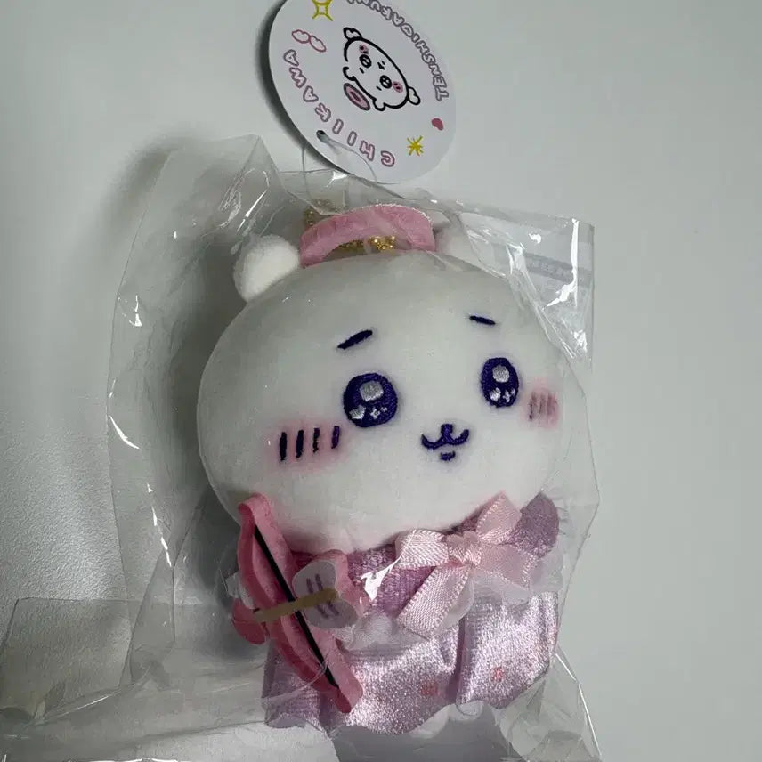 [BUNJANG] Chiikawa Angel Mascot Plush (Sealed) / 치이카와 천사 마스코트 인형 미개봉