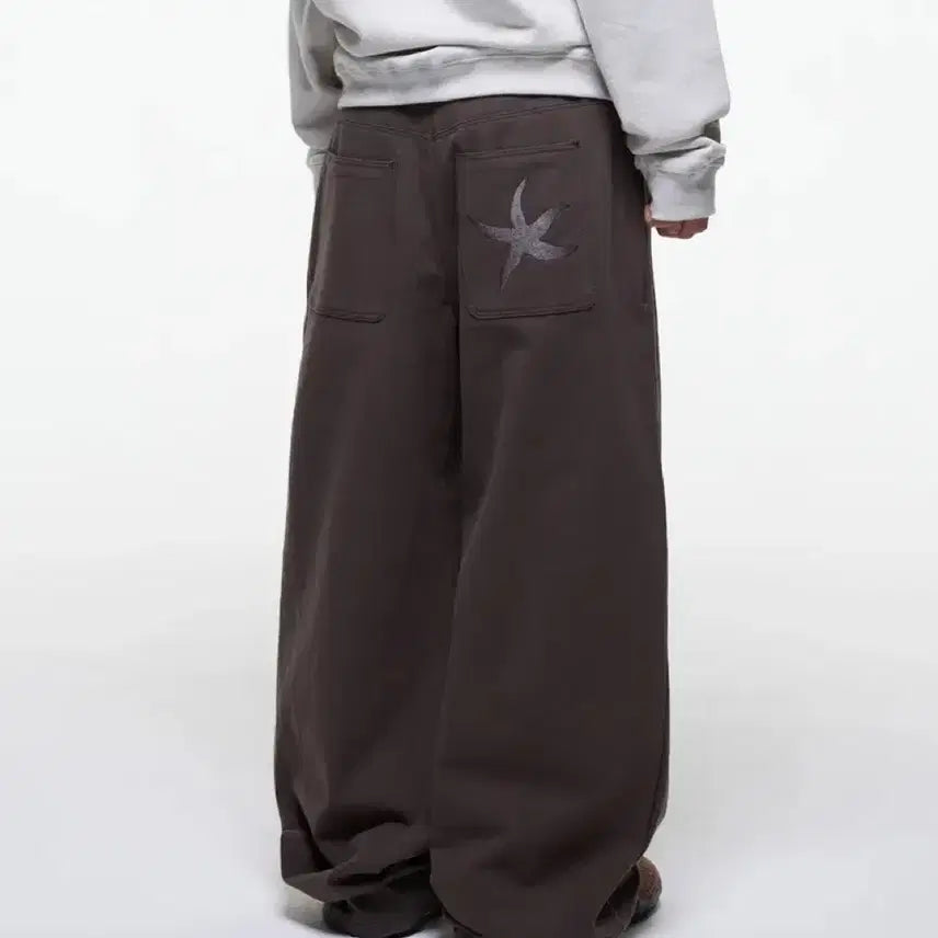[BUNJANG] The Coldest Moment Starfish Chino Pants Brown / 더콜디스트모먼트 스타피쉬 치노 팬츠 브라운