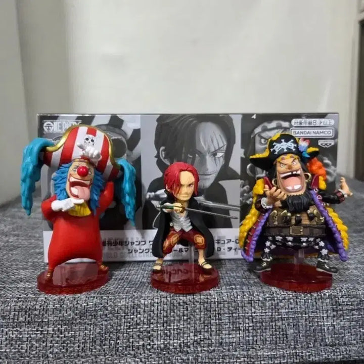 [BUNJANG] One Piece World Collectable Figure Jump Limited Yonko 3 Types Set / [원피스 월콜] 점프 한정 신사황 3종 피규어 판매