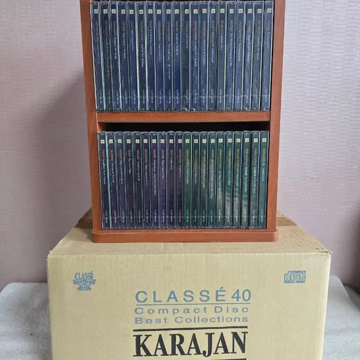 [BUNJANG] Various Artists Karajan Best Collection 40 CD Box Set (Sealed) / 클래세 40 카라얀 베스트 컬렉션 CD 미개봉 박스세트